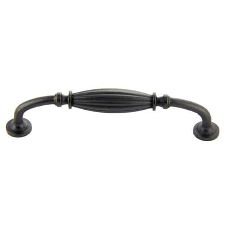 Crown 5-3/4" Deco Cabinet Pull with 5" Center to Center Weathered Black Finish CHP86718DACM